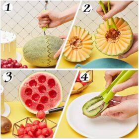 Stainless Steel Fruit Tool Set - image 4