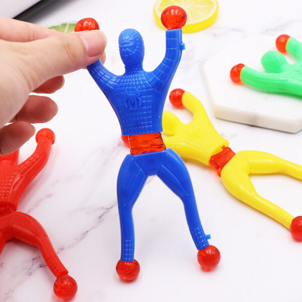 10 Pcs set 8 5cm Sticky Toy Window Men With Sticky Hand 3 Toys Color And 2