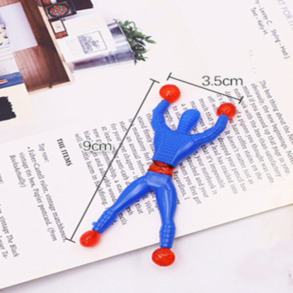 10 Pcs set 8 5cm Sticky Toy Window Men With Sticky Hand 3 Toys Color And 5