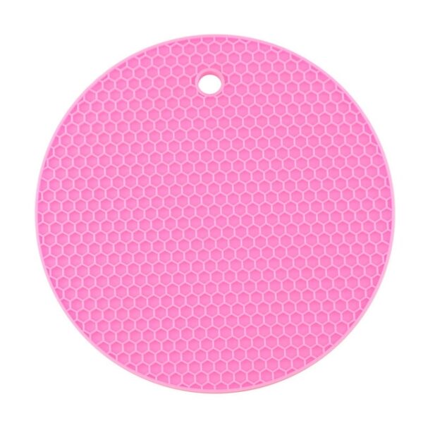18 14cm Round Heat Resistant Silicone Mat Drink Cup Coasters Non slip Pot Holder Table Placemat 5.jpg 640x640 5