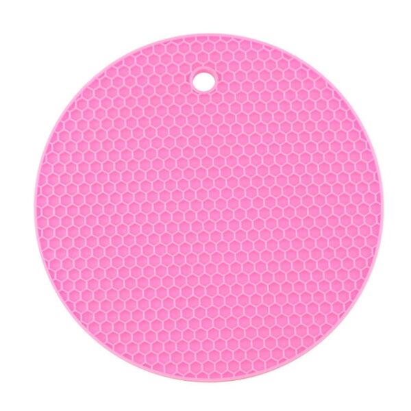 18 14cm Round Heat Resistant Silicone Mat Drink Cup Coasters Non slip Pot Holder Table Placemat 5.jpg 640x640 5