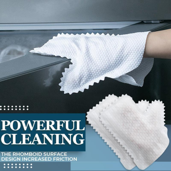 20 10PCS Cleaning Duster Gloves Fish Scale Disposable Easy Remove Dust Gloves Bamboo fiber Gloves Kitchen 4