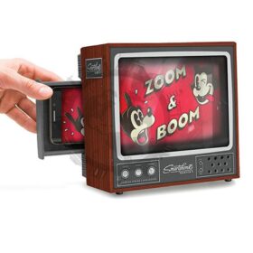 Retro Mini Television Phone Screen Magnifier - image 1
