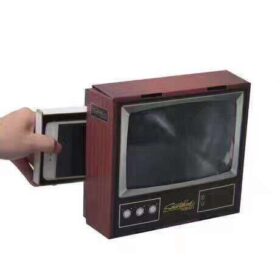 Retro Mini Television Phone Screen Magnifier - image 5