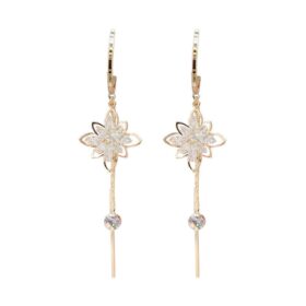 Flower Fringe Earrings - image 6