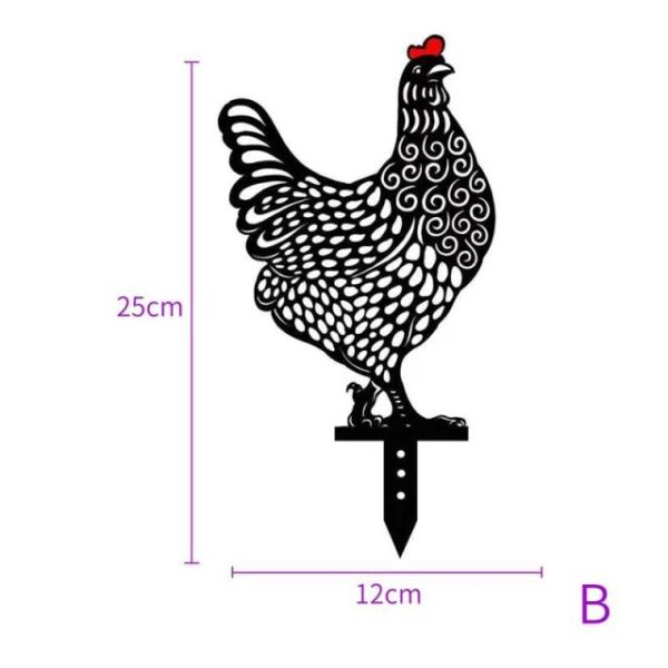 25cm Large Hen Decor Easter Chicken Non metal Hen For Easter Gardening Ornaments Acrylic Yard Art 1.jpg 640x640 1
