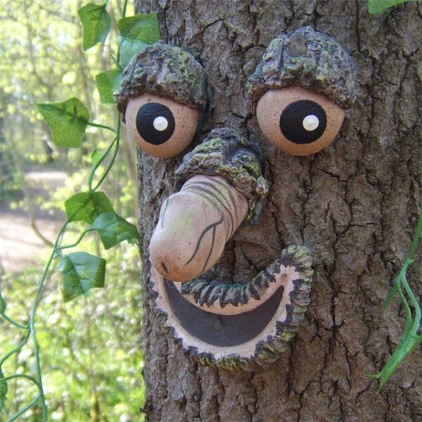 Funny Old Man Tree Face Hugger Garden Art Outdoor Tree Amusing Old Man Face Sculpture Whimsical 7.jpg 640x640 7