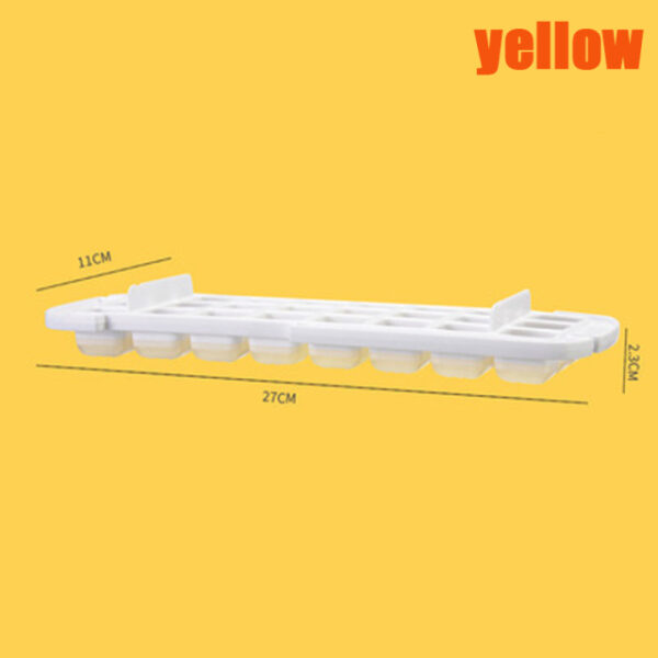 Ice Cube Tray with Storage Box Quick Demould Ice Cube Moulds Lazy Ice Maker for