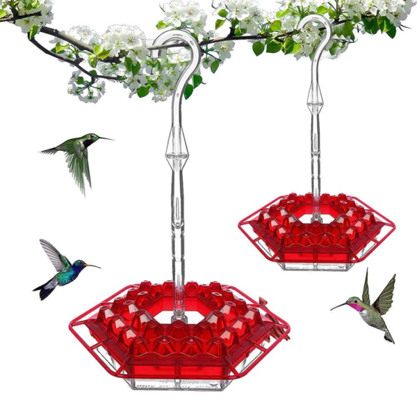 Mary s Sweety Hummingbird Feeder And Built in Ant Moat Easy To Clean Yard Garden Decor