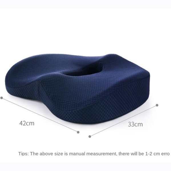 Memory Foam Hemorrhoid Seat Cushion Hip Support Orthopedic Pillow Coccyx Office Chair Cushion Car Seat Wheelchair 4