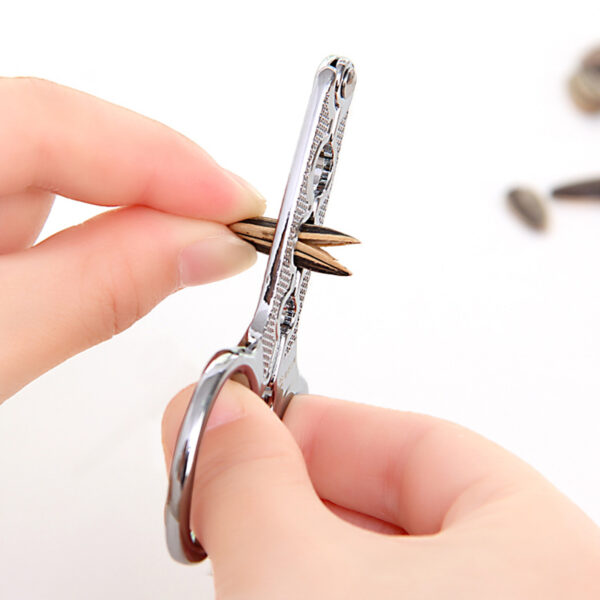 Multifunction Stainless Steel Sunflower Melon Seed Plier Nut Cracker Creative Home Tool Kitchen Gadget Accessories 1