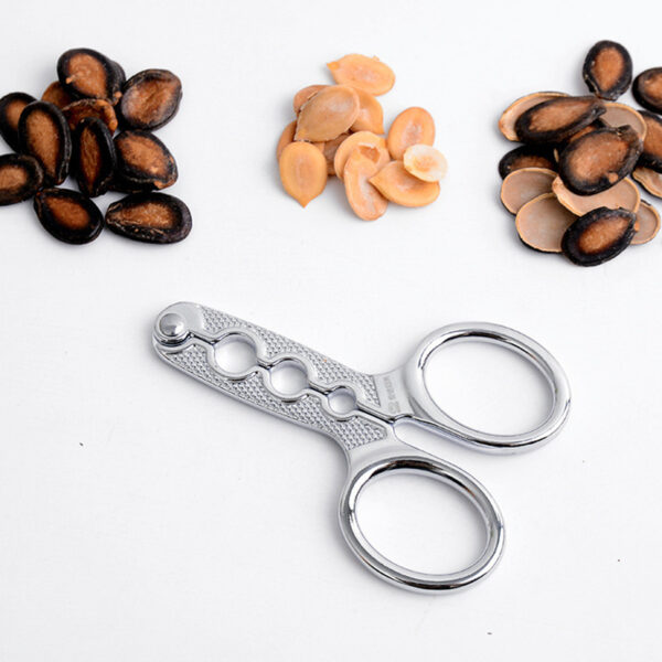 Multifunction Stainless Steel Sunflower Melon Seed Plier Nut Cracker Creative Home Tool Kitchen Gadget Accessories 3