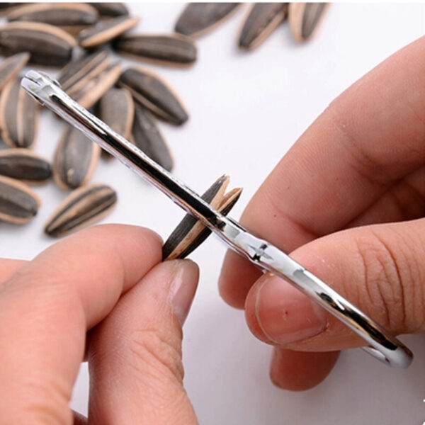 Multifunction Stainless Steel Sunflower Melon Seed Plier Nut Cracker Creative Home Tool Kitchen Gadget Accessories 5