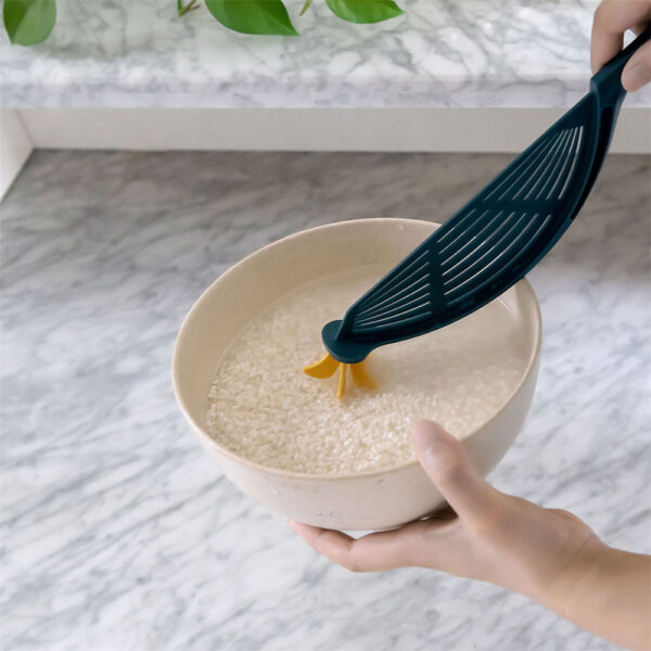 Multifunctional Drainer Household Convenient Hanging Fruit Rice Washer Noodle Rice Cleaner Machine Kitchen Colander Tool 4