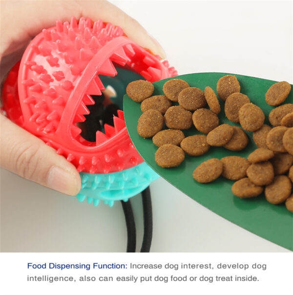 Rubber Puppy Chew Toy Wholesale Kong Dog Toys Large Dog Toy Suction Cup Kong for Dog 2