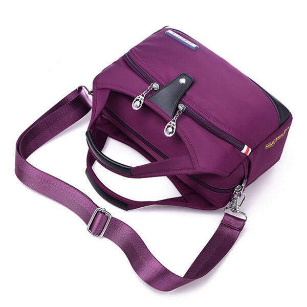 Yaz yeni moda rahat saf tek omuz çantası büyük kapasiteli kanvas çanta bayan çekik çanta 5