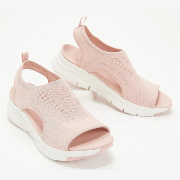 Women Summer Mesh Casual Sandals Ladies Wedges Outdoor Shallow Platform Shoes Female Slip On Light Comfort