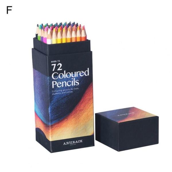 12 18 24 36 48 72Pcs Kid Oily Colored Pencils Professional Pre Sharpened Hexagon Drawing Pencils 1.jpg 640x640 1