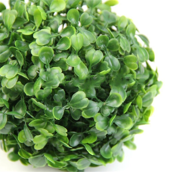 13 18 23 28cm Artificial Green Plastic Plant Grass Ball Green Simulation Plastic Plant Ornament Party 2