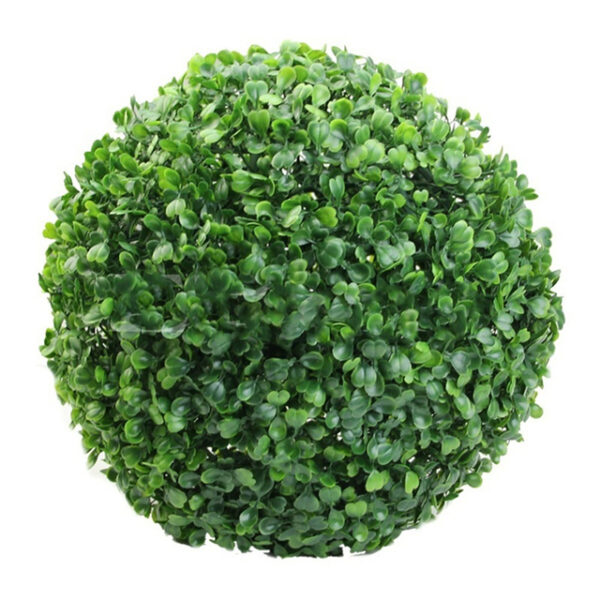 13 18 23 28cm Artificial Green Plastic Plant Grass Ball Green Simulation Plastic Plant Ornament