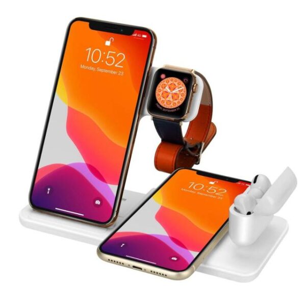 15W Qi brzi bežični punjač za iPhone 11 12 X 8 Apple Watch 4 in 1.jpg 640x640 1