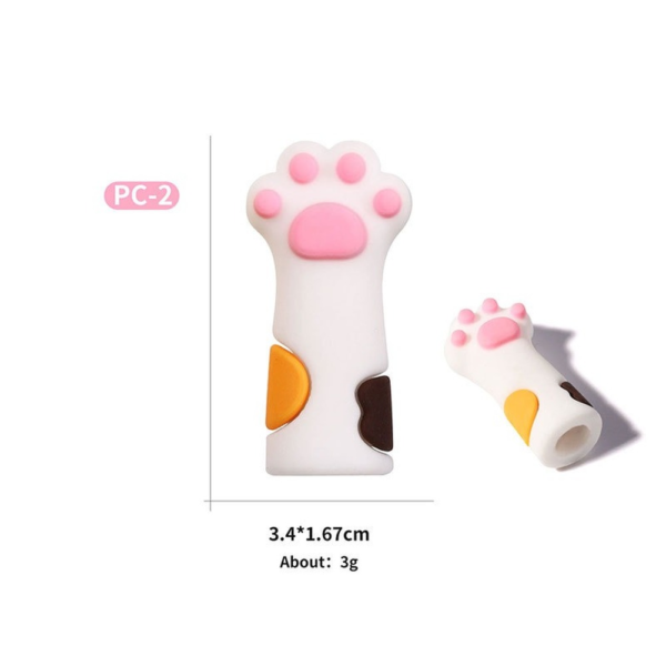 1Pcs Cartoon Cute Nipper Cover Protective Sleeve for Nail Manicure Pedicure Tools Cat Paw Dead Skin 5