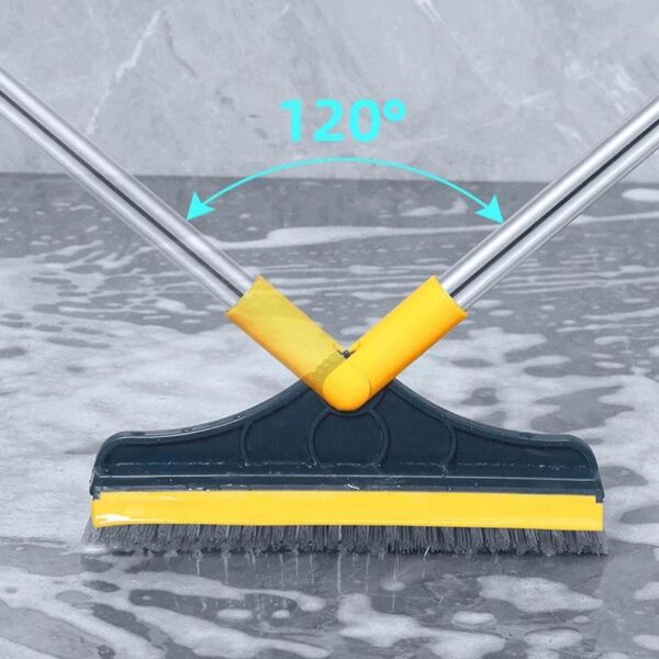1Pcs Rotating Bathroom Kitchen Floor Crevice Cleaning Brush Brushes Long Handle Stiff Broom Mop for Washing 2