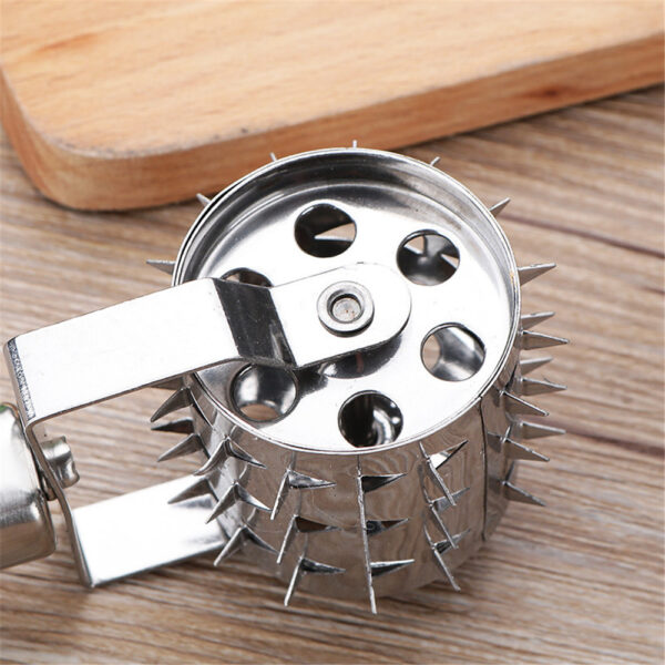 1Pcs Stainless Steel Meat Tenderizer Chopper Roller Meat Hammer For Steak Knock Sided Steak Pork Pounders 4