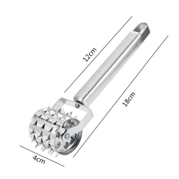 1Pcs Stainless Steel Meat Tenderizer Chopper Roller Meat Hammer For Steak Knock Sided Steak Pork Pounders 5