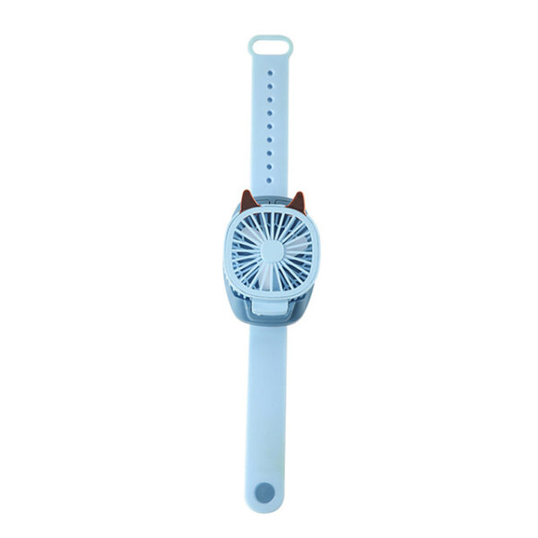 2021 NEW Cooling Fan USB Rechargeable Watch Fan Adjustable Portable Air Cooler With Colorful Light Best 2.jpg 640x640 2