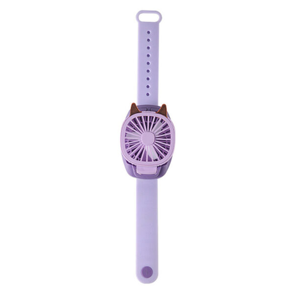 2021 NEW Cooling Fan USB Rechargeable Watch Fan Adjustable Portable Air Cooler With Colorful Light Best.jpg 640x640
