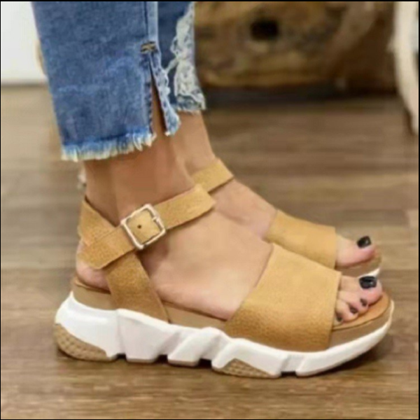 Ọdun 2022 TITUN Awọn bata bàta okun kokosẹ Ṣi i Platform Casual Wedges Bata Awọn bata igba otutu fun Okun Awọn Obirin 1