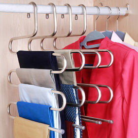 5 Layers Stainless Steel Clothes Hangers - image 1