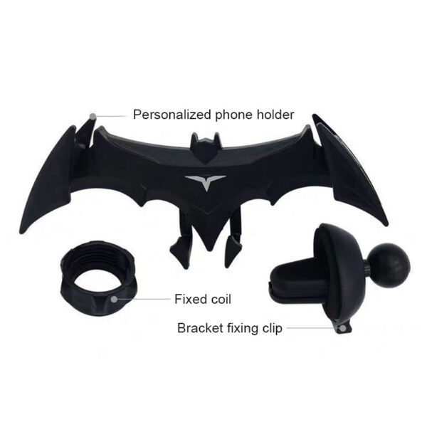Bats Wings Car Phone Holder Car Bats Air Vent Phone Support Mobile Stand in Car Cell 4