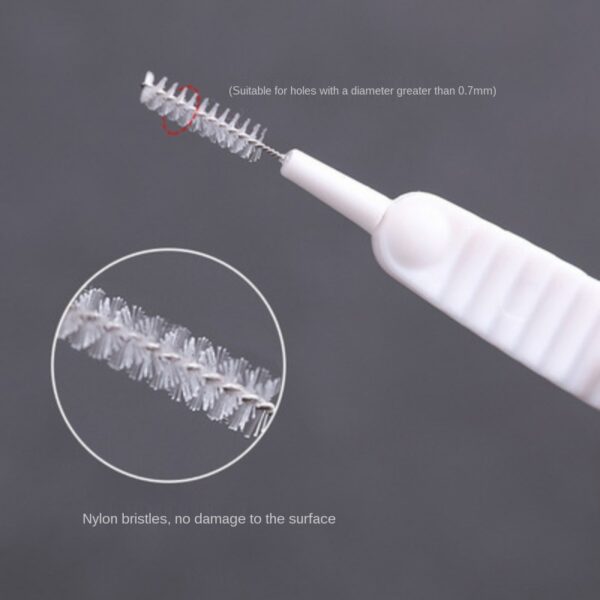 Creative Japanese style mini hole cleaning brush bathroom shower head water outlet small brush anti clogging