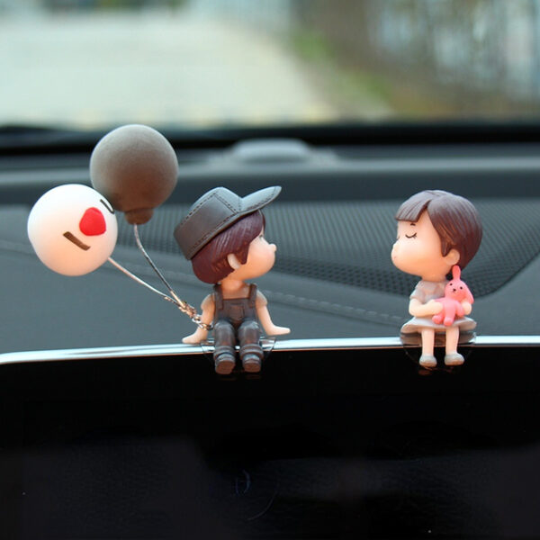 Cute Car Interior Decoration Ornaments Creative Cartoon Couple Anime Ornament Auto Interior Dashboard Accessories for Girls 1.jpg 640x640 1