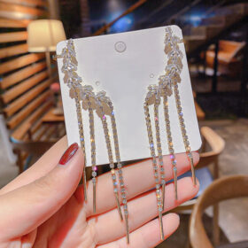 Willow Tassel Ear Cuff Earrings - image 3