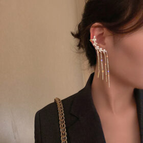 Willow Tassel Ear Cuff Earrings - image 4