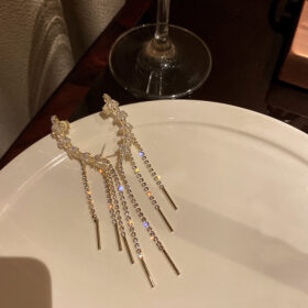 Willow Tassel Ear Cuff Earrings - image 5