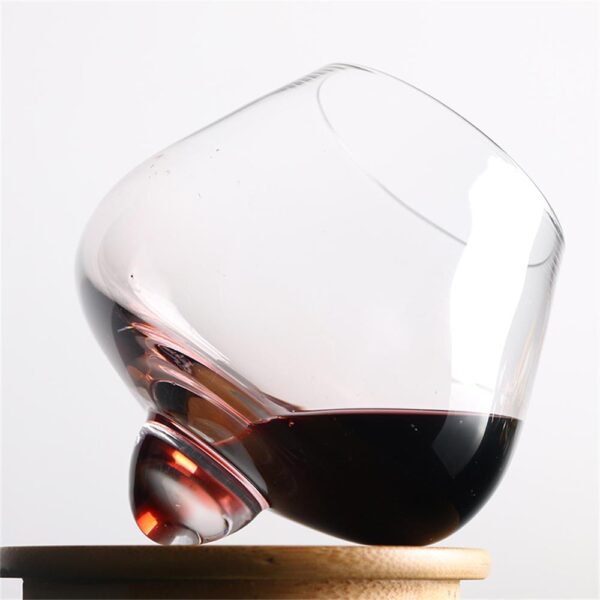 Fashioned Irregular Whiskey Glass Vintage Brandy Cocktail Beer Tumbler Glass Cup Bar Drinkware Glass Coffe Wine