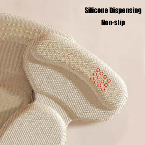 Half Insoles for Women Shoes Back Stickers High Heels Liner Insert Heel Pain Relief Protector Cushion 2