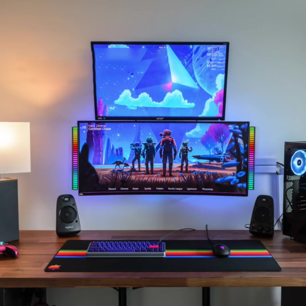 LED Strip Light Sound Control Pickup Rhythm Light Music Atmosphere Light RGB Music Light Bar USB