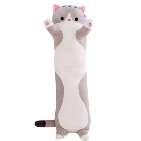 NEW Cute Plush Cat Doll Soft Stuffed Kitten Pillow Children Knee Pillows Sleep Long Plush Toys 1