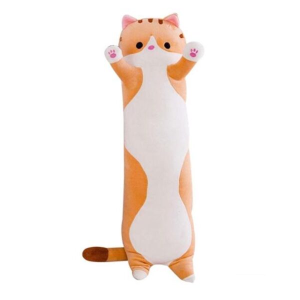 NEW Cute Plush Cat Doll Soft Stuffed Kitten Pillow Children Knee Pillows Sleep Long Plush Toys 1.jpg 640x640 1