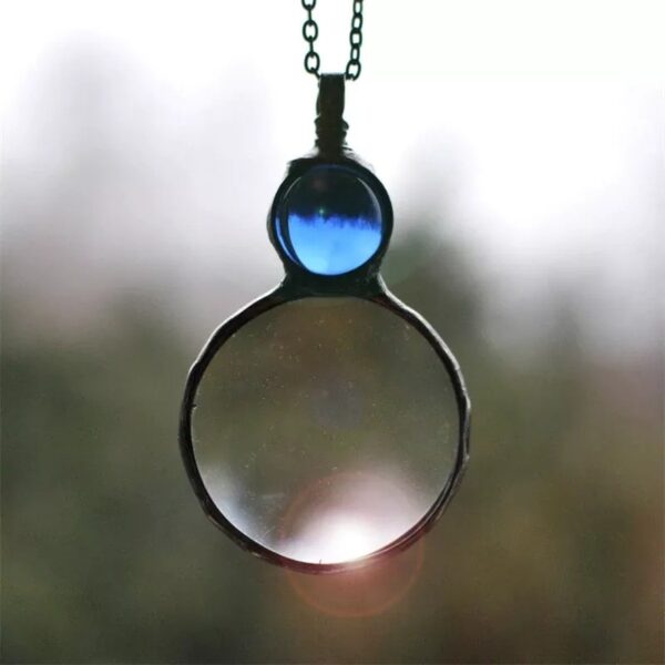 New Mother s Day Gift Magnifying Glass Pendant Necklace Gift MAGNIFIER PENDANT NECKLACE 5