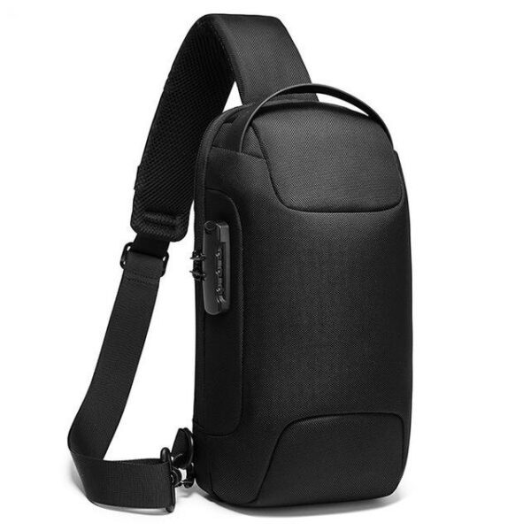 New Multifunction Crossbody Bag for Men Anti theft Shoulder Messenger Bags Male Waterproof Short Trip