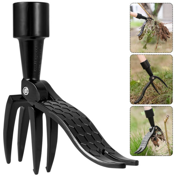 Newest High Quality Weeding Head Replacement Metal Weed Puller Head Gardening Digging Weeder Removal Accessory Garden