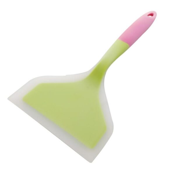 Spatula Penggorengan Tidak Melekat Telur Ikan Silicone Frying Pan Scoop Goreng Suduk Goreng Alat Kuali Peralatan Dapur 5