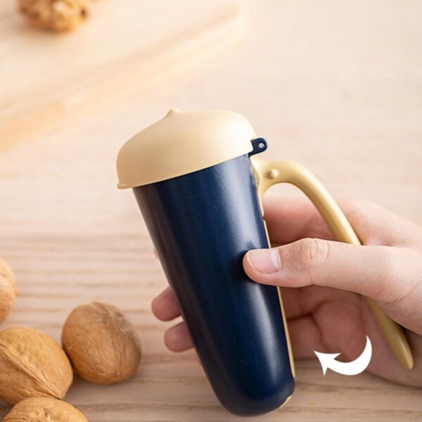 Pecan Sheller Portable Sayon nga Propesyonal nga Nutcracker Hazelnut Almond Walnut Hazelnut Clip Epektibo nga Kusina Gadget Tool 2