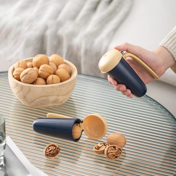 Pecan Sheller Portable Sayon nga Propesyonal nga Nutcracker Hazelnut Almond Walnut Hazelnut Clip Epektibo nga Kusina Gadget Tool